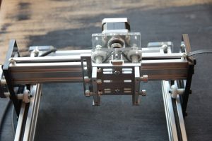 An Endurance 4 watt infrared diode-pumped solid-state (DPSS) laser metal marking head