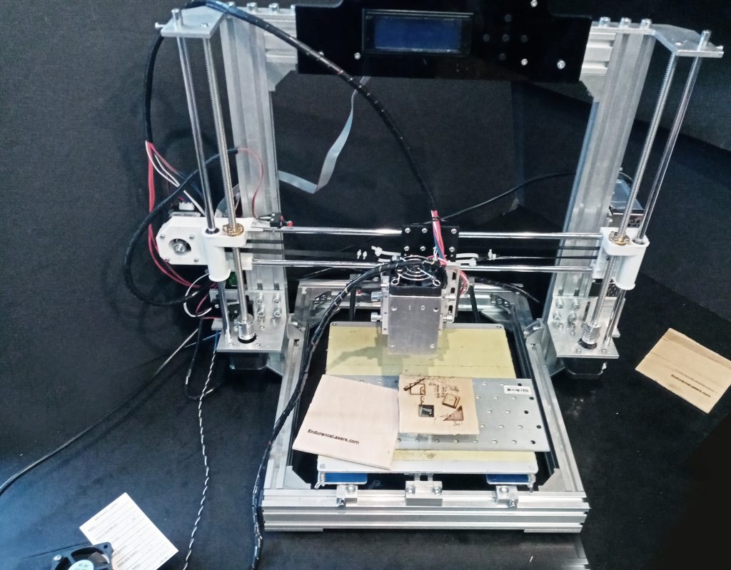 An Endurance 3D printer Combo: Mark 2020-2022. Getting started